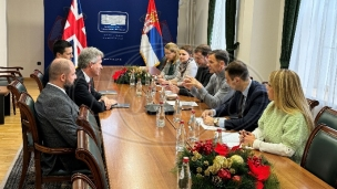 Sastanak sa britanskim ambasadorom